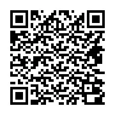 Código QR para número de telefone +14472000092