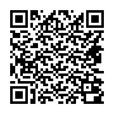 QR-koodi puhelinnumerolle +14472000096