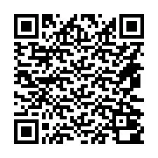 Código QR para número de teléfono +14472000271