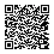 QR Code pour le numéro de téléphone +14472000284