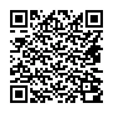 Kod QR dla numeru telefonu +14472000286