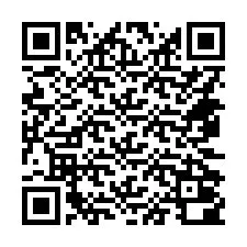 QR-код для номера телефона +14472000298