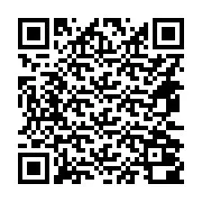 QR-koodi puhelinnumerolle +14472000360