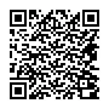 Kode QR untuk nomor Telepon +14472000372