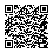 Código QR para número de teléfono +14472000375