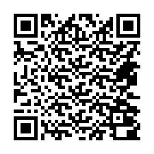 QR-code voor telefoonnummer +14472000377