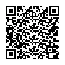 QR-code voor telefoonnummer +14502000012