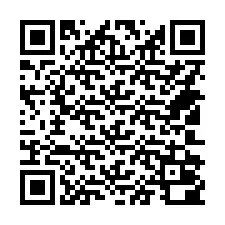 QR код за телефонен номер +14502000015