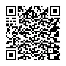 QR Code สำหรับหมายเลขโทรศัพท์ +14502000020