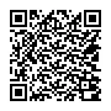 QR-code voor telefoonnummer +14502000034