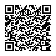 QR-code voor telefoonnummer +14502000043