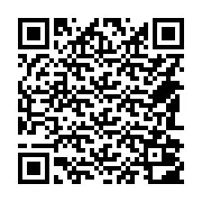 QR Code pour le numéro de téléphone +14582002153