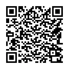 QR Code สำหรับหมายเลขโทรศัพท์ +14582020606