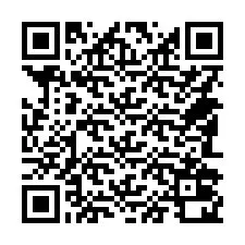 QR-code voor telefoonnummer +14582020949