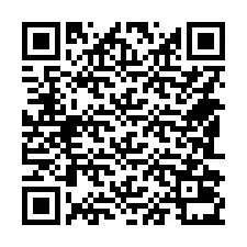 QR-code voor telefoonnummer +14582031176