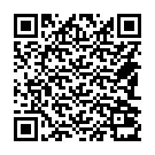 QR-koodi puhelinnumerolle +14582031323