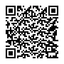 QR Code pour le numéro de téléphone +14582031324