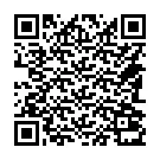 Codice QR per il numero di telefono +14582031349