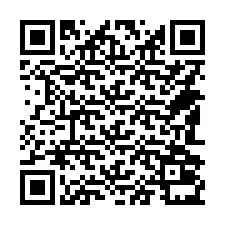 QR-code voor telefoonnummer +14582031351