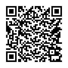 QR Code pour le numéro de téléphone +14582031479