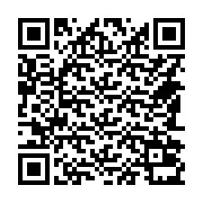 Código QR para número de telefone +14582031486