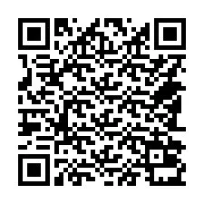 Código QR para número de teléfono +14582031499