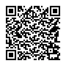 Código QR para número de telefone +14582031514