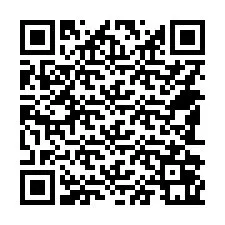 QR-koodi puhelinnumerolle +14582061190