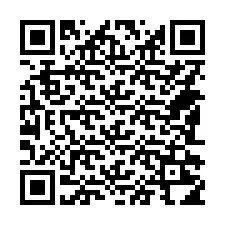 Código QR para número de telefone +14582214065