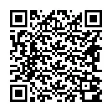 Codice QR per il numero di telefono +14642000012