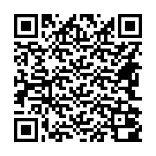 QR-code voor telefoonnummer +14642000023