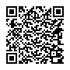 QR код за телефонен номер +14642000104