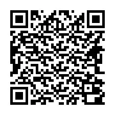 QR-koodi puhelinnumerolle +14642000106