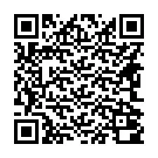 QR код за телефонен номер +14642000202