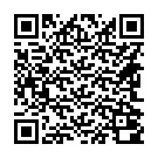 QR-koodi puhelinnumerolle +14642000249