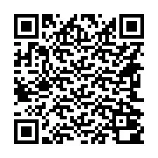 QR код за телефонен номер +14642000284