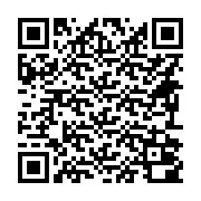 QR-code voor telefoonnummer +14692000008