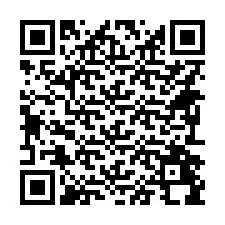 Codice QR per il numero di telefono +14692498748