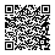 Codice QR per il numero di telefono +14692676370