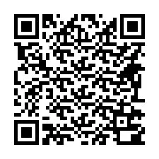 Kod QR dla numeru telefonu +14692700046