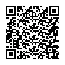 Kode QR untuk nomor Telepon +14697067141