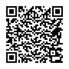 QR-koodi puhelinnumerolle +14697232467