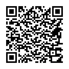 QR-koodi puhelinnumerolle +14697310887