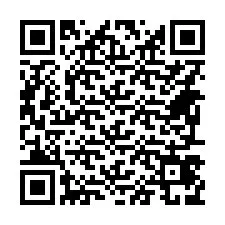 QR Code สำหรับหมายเลขโทรศัพท์ +14697479497