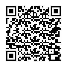 Kode QR untuk nomor Telepon +14702000016