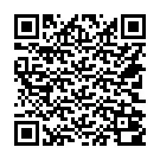 Código QR para número de teléfono +14702000024