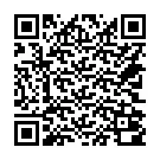电话号码二维码 +14702000029