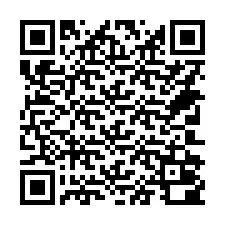 QR код за телефонен номер +14702000041