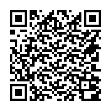 QR-код для номера телефона +14702000042