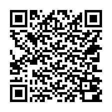 QR-код для номера телефона +14702000058